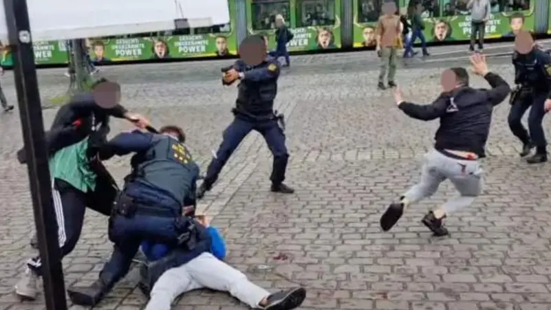 حادث طعن في ألمانيا