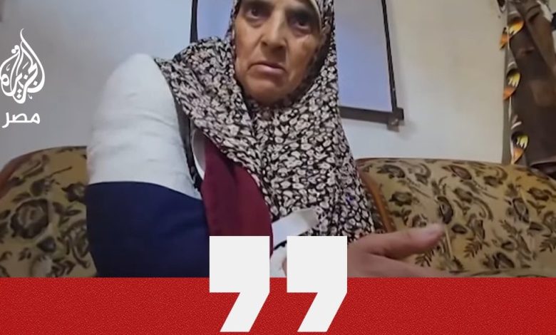 فيديو مسرب يظهر مهاجمة «كلب» تابع للاحتلال مسنة فلسطينية في غزة (فيديو)