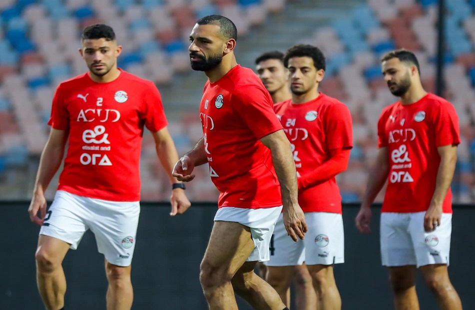 استعدادات منتخب مصر لمبارة غينيا بيساو