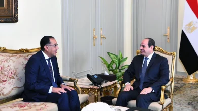 الرئيس المصري عبد الفتاح السيسي يكلف مصطفى مدبولي بتشكيل حكومة جديدة