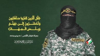 أبو حمزة يعلن إسقاط 11 طائرة إسرائيلية
