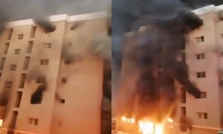 حريق «المنقف» في الكويت