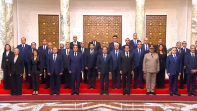 وزراء الحكومة المصرية الجديدة
