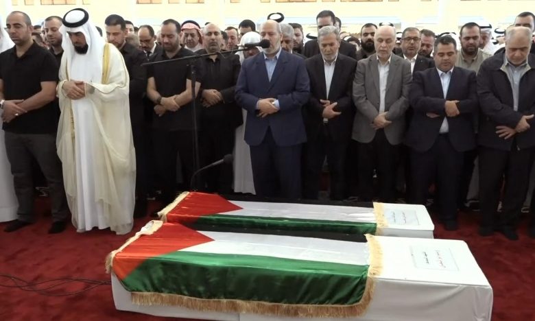 تشييع جثمان إسماعيل هنية في قطر