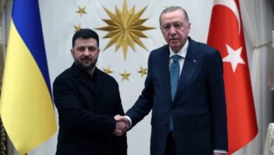 لقاء أردوغان وزيلنسكي في أنقرة