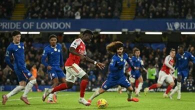 تعادل ارسنال وتشلسي 1-1