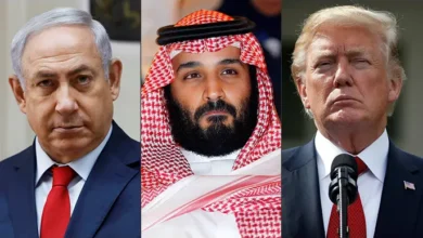 ترامب بن سلمان نتنياهو