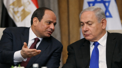 السيسي-ونتنياهو- ai