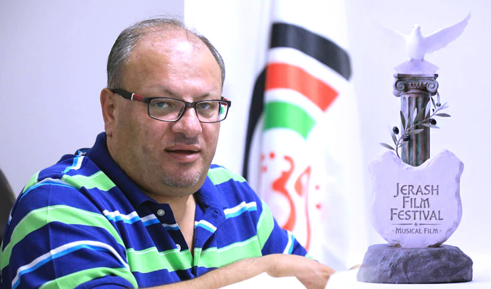  أيمن سماوي - المدير التنفيذي لمهرجان جرش للثقافة والفنون -