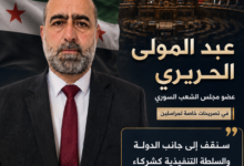 عبد المولى الحريري نائب الشعب السوري