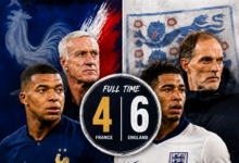 England, France
