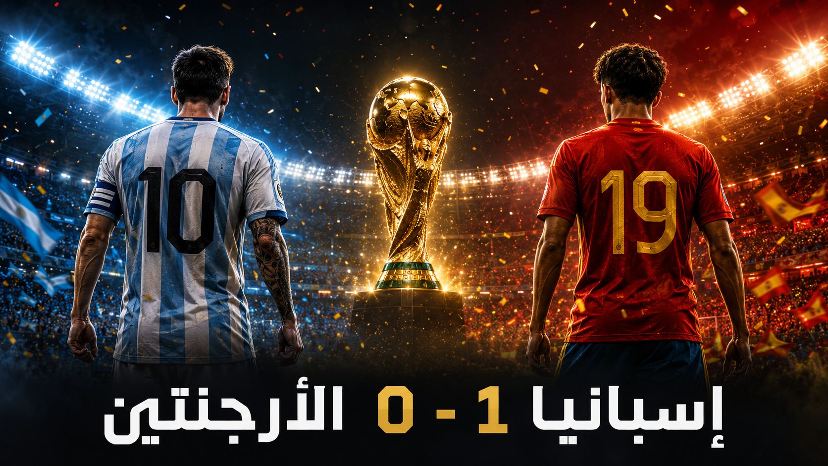 ميسي و لامين لامال مراسلين