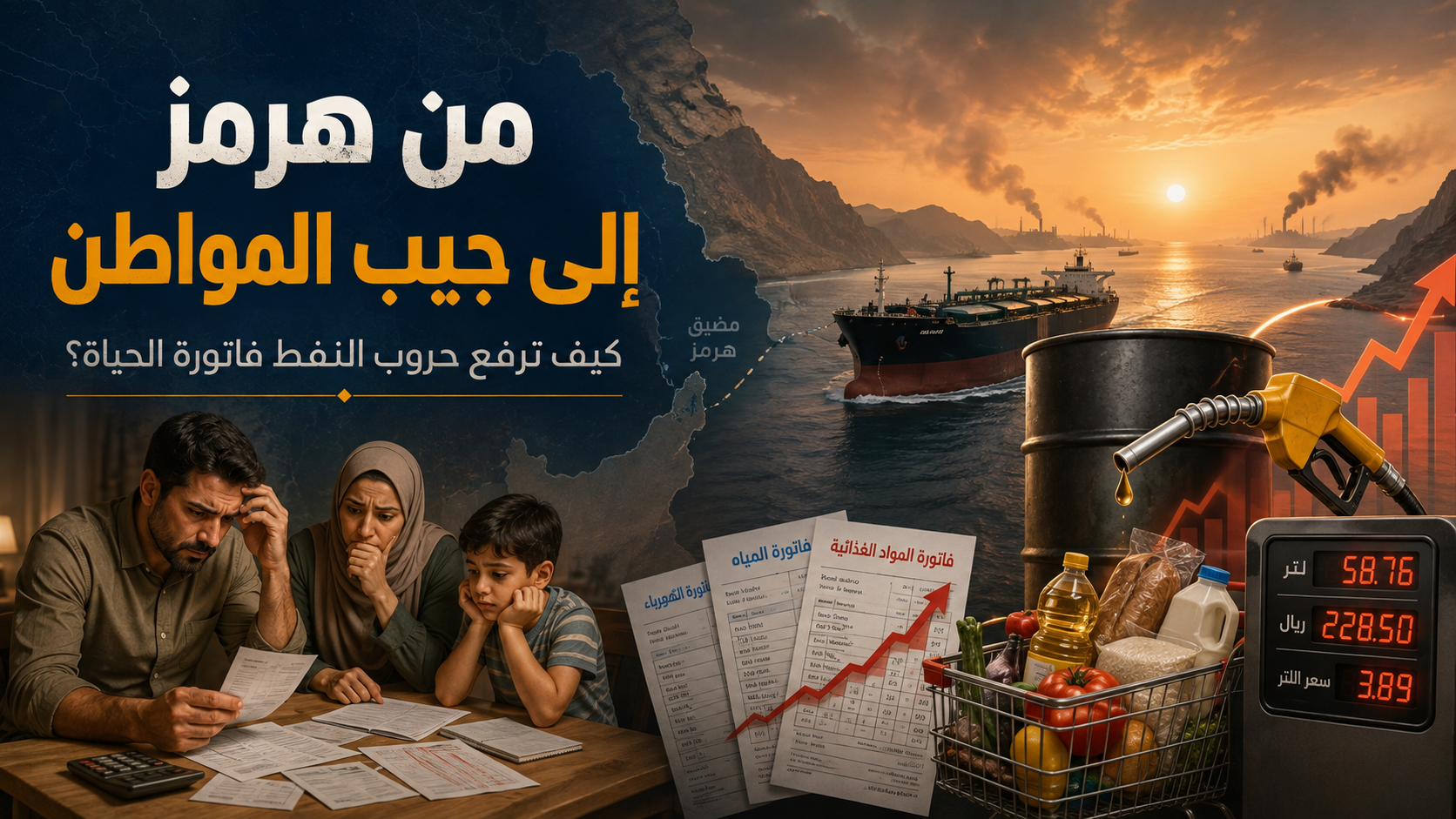 كم سيدفع الإنسان العادي مقابل حرب لم يكن طرفًا فيها؟