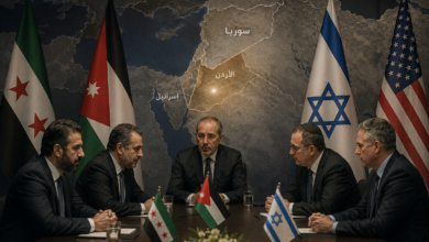 مباحثات سوريا وتل ابيب في الاردن