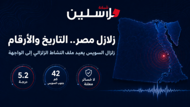 مراسلين زلزال مصر
